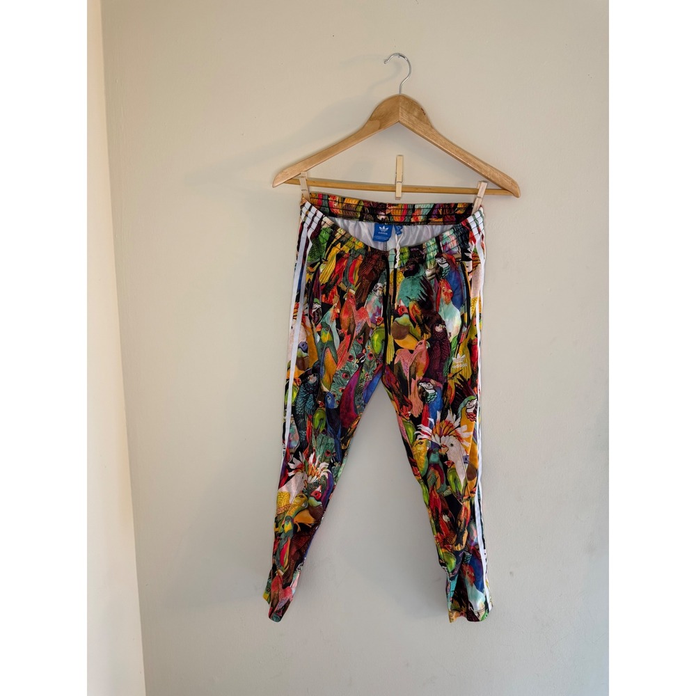 Adidas Originals Farm Company Tropical Parrot Bird Print Track Jacket Small - Picture 10 of 12